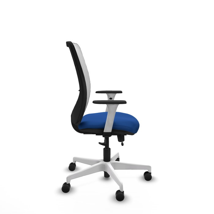 PIQUERAS Y CRESPO Silla de oficina Zulema Azul y Blanco PIQUERAS Y CRESPO Silla de oficina Zulema Azul y Blanco