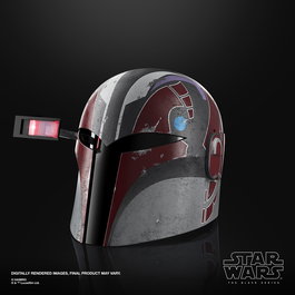 Hasbro Star Wars Casco Electrónico Sabine Wren Serie Ahsoka Juego de Rol