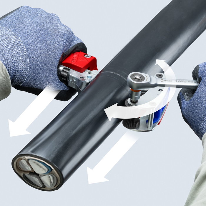 Knipex STX60 Herramienta de pelado de cables Knipex STX60 Herramienta de pelado de cables