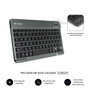 Subblim Funda con Teclado KeyTab Pro BT para Lenovo Tab 10,1 pulgadas 2025 - Negro