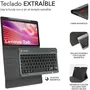 Subblim Funda con Teclado Bluetooth 5.2 para Lenovo Tab 10.1" 2025 Negra SUBKT3-BTL320
