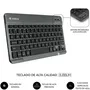 Subblim Funda con Teclado Bluetooth 5.2 para Lenovo Tab 10.1" 2025 Negra SUBKT3-BTL320