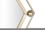 DKD Home Decor Espejo de Pared Dorado 80,5x80 cm