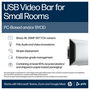 HP Poly Studio V12 Video Bar USB, Sin Fuente de Alimentación, EMEA INTL Inglés, Enchufe Euro