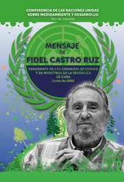 Mensaje de Fidel Castro Ruz, Río de Janeiro Junio de 1992