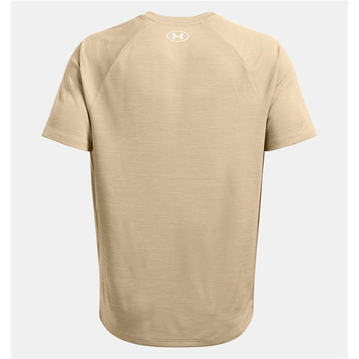 Camiseta de Manga Corta Hombre Under Armour Tech Textured SS Beige 11-12 Años