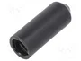 HELLERMANNTYTON Capuchón termorretráctil con pegamento 10mm negro