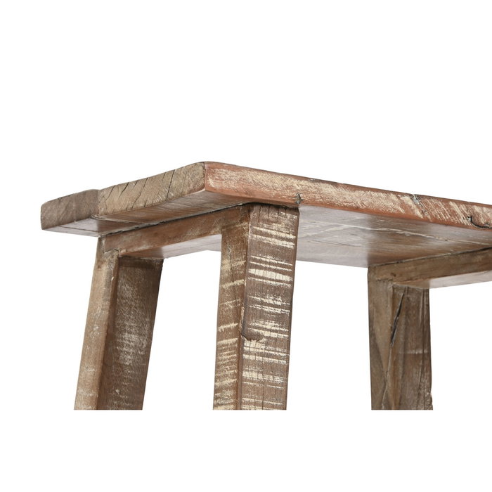 DKD Home Decor Mesita Auxiliar de Madera Reciclada Blanco Decape DKD Home Decor Mesita Auxiliar de Madera Reciclada Blanco Decape