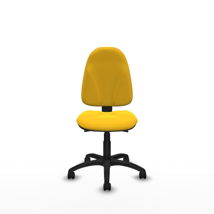PIQUERAS Y CRESPO Silla de oficina Algarra Amarillo con mecanismo Asincro