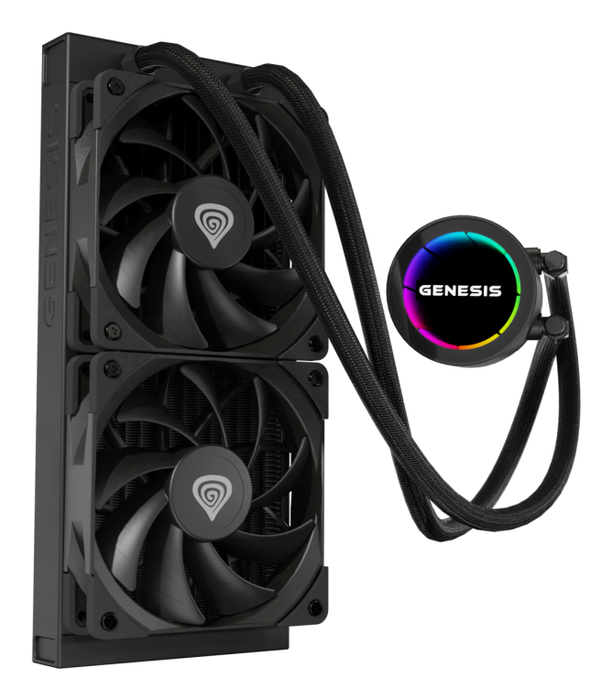 GENESIS NLG-2318 Kit de Refrigeración Líquida para Ordenador, Color Negro GENESIS NLG-2318 Kit de Refrigeración Líquida para Ordenador, Color Negro