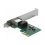 DeLOCK 90381 Tarjeta de Red PCI Express Gigabit LAN 1x RJ-45 10/100/1000 Mbps Interna para PC, Windows y Linux