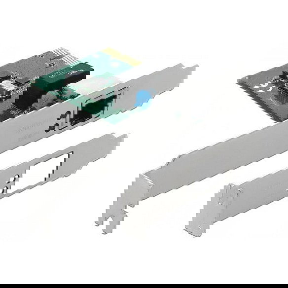 DeLOCK 90381 Tarjeta de Red PCI Express Gigabit LAN 1x RJ-45 10/100/1000 Mbps Interna para PC, Windows y Linux