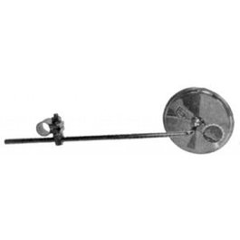 Busch & Müller Espejo plegable bola articulada negro 22 cm abrazadera