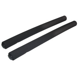 Ergotec Funda para manillar negra multifuncional 400mm Ø22mm con tapones por par COMPONENTES