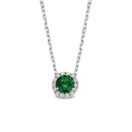 Colgante Mujer New Bling 9NB-1380 Verde