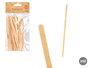 Kinvara Set 50 Palitos para Café de Madera (Abedul) Marrón 10x20x0.5 cm (Set de 36)