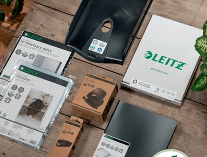 Leitz Carpeta Recycle con Gomas, Tres Solapas, DIN A4, Polipropileno Negro, 80% Reciclado