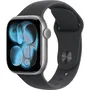 Apple MF84ZRA Apple Watch Series 11 GPS + Cellular 42mm Caja Aluminio Gris Espacial Correa Deportiva Negra Talla S/M