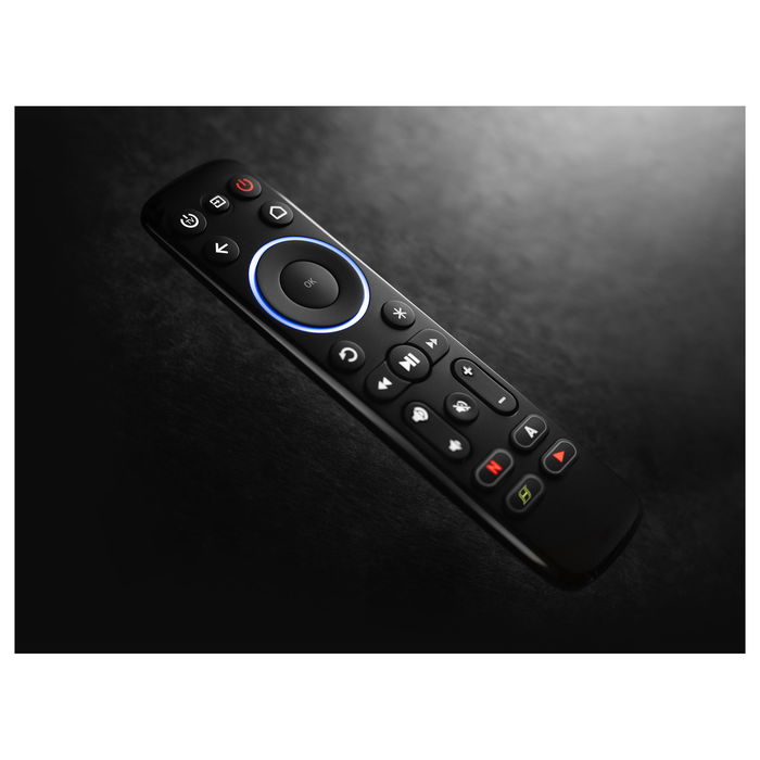 OneforAll Mando a Distancia Universal RC7935 para TV y Audio, Inalámbrico IR, Botones Retroiluminados, Negro