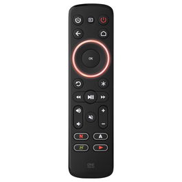 OneforAll Mando a Distancia Universal RC7935 para TV y Audio, Inalámbrico IR, Botones Retroiluminados, Negro