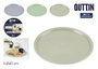 Inde Bandeja de Metal Servir Redonda Quttin 40 cm 12 Unidades Surtidas