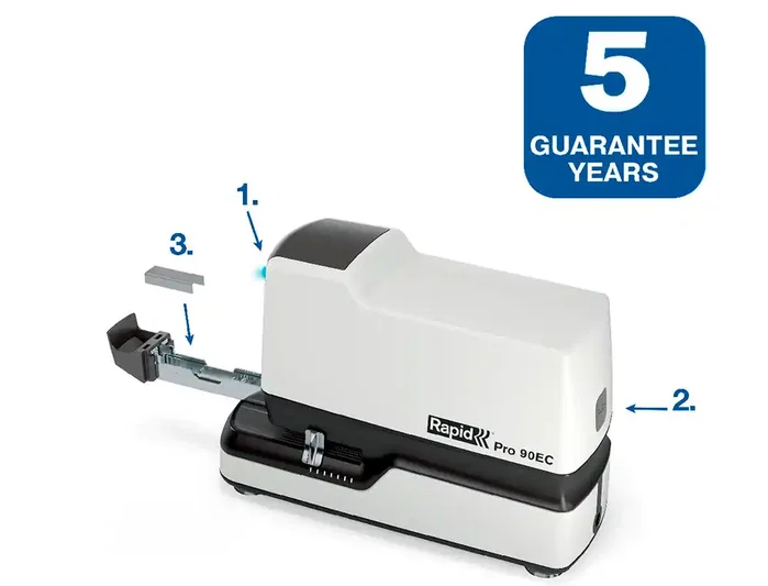 Rapid Pro 90EC Grapadora Eléctrica Blanca Rapid Pro 90EC Grapadora Eléctrica Blanca
