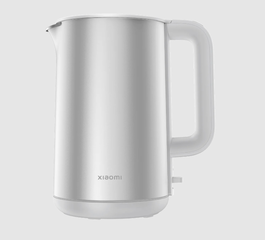 Xiaomi Tetera Eléctrica BHR9539EU, 1.7 Litros, 1800 W, Acero Inoxidable, Color Blanco