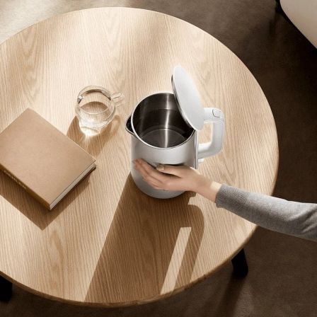 Xiaomi Hervidor Eléctrico de Agua Doble Pared MJDSH07YM-A 1.7L 1800W Acero Inoxidable 316L con Protección Contra Quemaduras y Desconexión Automática - Blanco