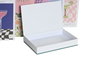 DKD Home Decor Caja Libro Basicos Multicolor 4.2 x 26.5 x 17 cm (6 Unidades) Material Carton Estilo Cocktails