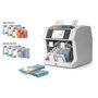 Safescan 2995-SC Contador de billetes Blanco con Doble Bandeja