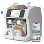 Safescan 2995-SC Contadora de valor de billetes y clasificadora con 2 bandejas