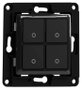 Shelly Switch 4 Wandtaster 4-fach Negro