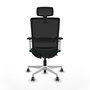 PIQUERAS Y CRESPO Silla de oficina Haches Verde Botella con Mecanismo Sincro/Traslack