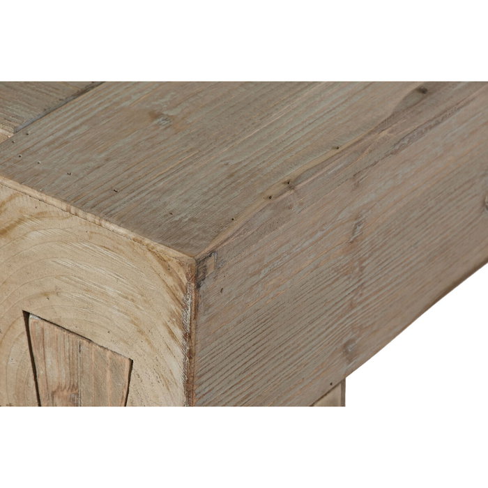 DKD Home Decor Mesa de Centro Abeto y MDF Natural DKD Home Decor Mesa de Centro Abeto y MDF Natural