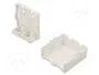 LogiLink Keystone surface mount box 2-port con obturador