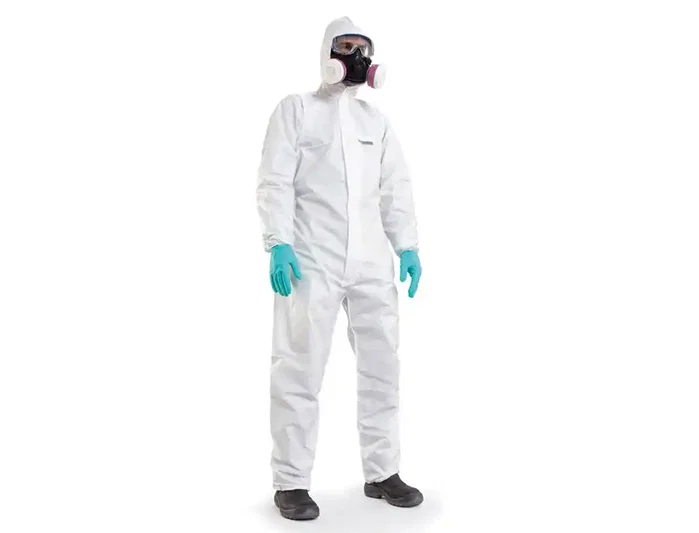 Safetop Buzo de trabajo Skingard-Safe categoría 3 blanco talla L Safetop Buzo de trabajo Skingard-Safe categoría 3 blanco talla L