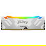 Kingston FURY Renegade RGB White DDR5 RAM 64GB Kit (2x32GB) 6400MT/s CL32 DIMM