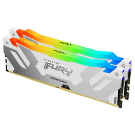 Kingston FURY Renegade RGB White DDR5 RAM 64GB Kit (2x32GB) 6400MT/s CL32 DIMM