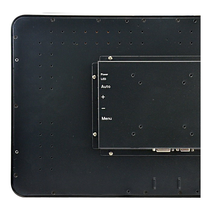 Hannspree HO245PTB Monitor Táctil 23.8" Full HD IPS 1920x1080 con Puertos HDMI, DisplayPort y VGA, Multi-Touch, Negro