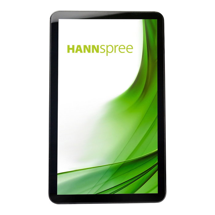 Hannspree HO245PTB Monitor Táctil 23.8" Full HD IPS 1920x1080 con Puertos HDMI, DisplayPort y VGA, Multi-Touch, Negro