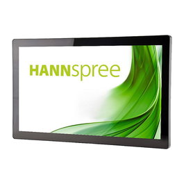 Hannspree HO245PTB Monitor Táctil 23.8" Full HD IPS 1920x1080 con Puertos HDMI, DisplayPort y VGA, Multi-Touch, Negro