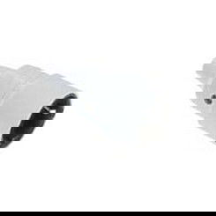 Bachmann Schutzkontaktkupplung grau montierbar mit Knickschutztülle