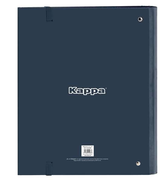 Carpeta de anillas Kappa Dark navy Azul marino 27 x 32 x 3.5 cm Carpeta de anillas Kappa Dark navy Azul marino 27 x 32 x 3.5 cm