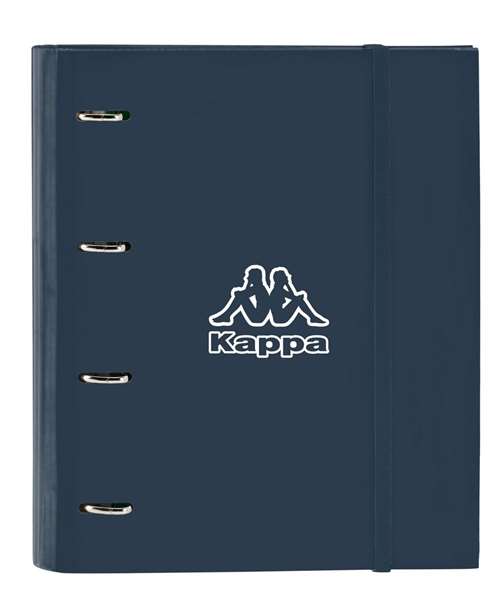 Carpeta de anillas Kappa Dark navy Azul marino 27 x 32 x 3.5 cm Carpeta de anillas Kappa Dark navy Azul marino 27 x 32 x 3.5 cm