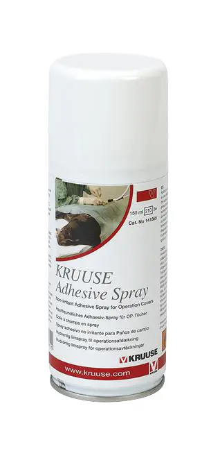 Kruuse Spray Adhesivo para Cubiertas y Paños de Campo 150ml Kruuse Spray Adhesivo para Cubiertas y Paños de Campo 150ml
