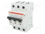 ABB S203-C10 Interruptor Magnetotérmico 10A 3 Polos 6kA