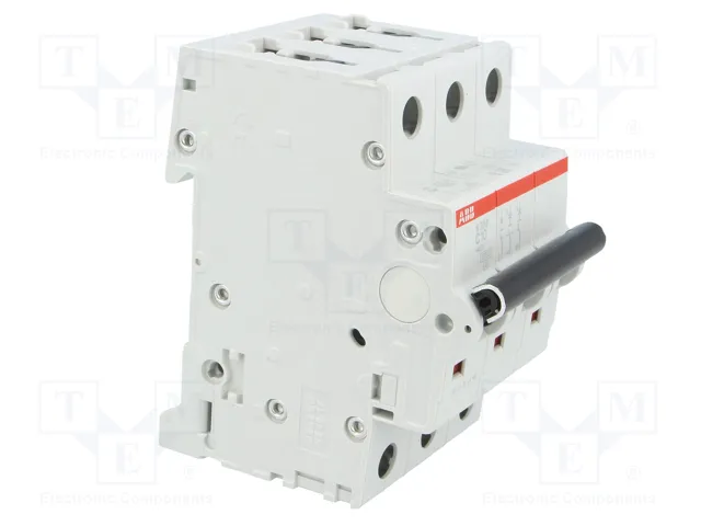 ABB S203-C10 Interruptor Magnetotérmico 10A 3 Polos 6kA