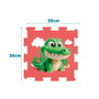Color Baby Puzzle Eva Animales 8 piezas 120X60 Cm