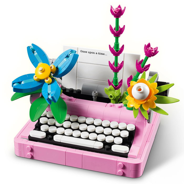 Lego 31169 Máquina De Escribir Con Flores 3en1, Keytar, Maceta, 8+ Años Lego 31169 Máquina De Escribir Con Flores 3en1, Keytar, Maceta, 8+ Años