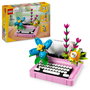 LEGO Creator 31169 Máquina de Escribir con Flores 3 en 1